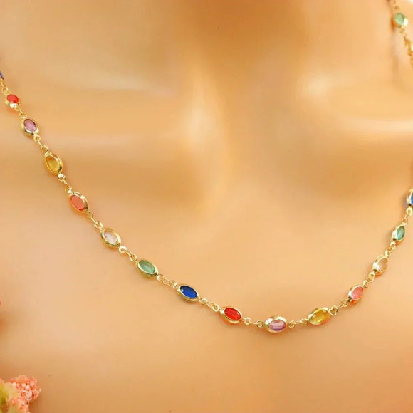 "New Beautiful Design Necklace Chain for Women/Girls, Gift, N594 - Picture 10 of 10